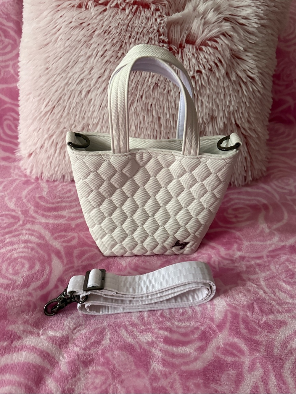 LUG -Matte Lux Vegan Leather Tip Toe Crossbody